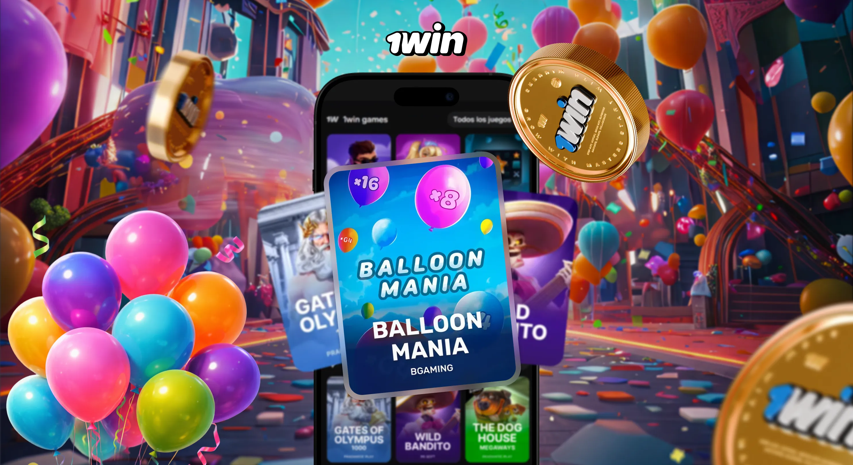 Cómo Descargar APK 1win para Jugar Balloon