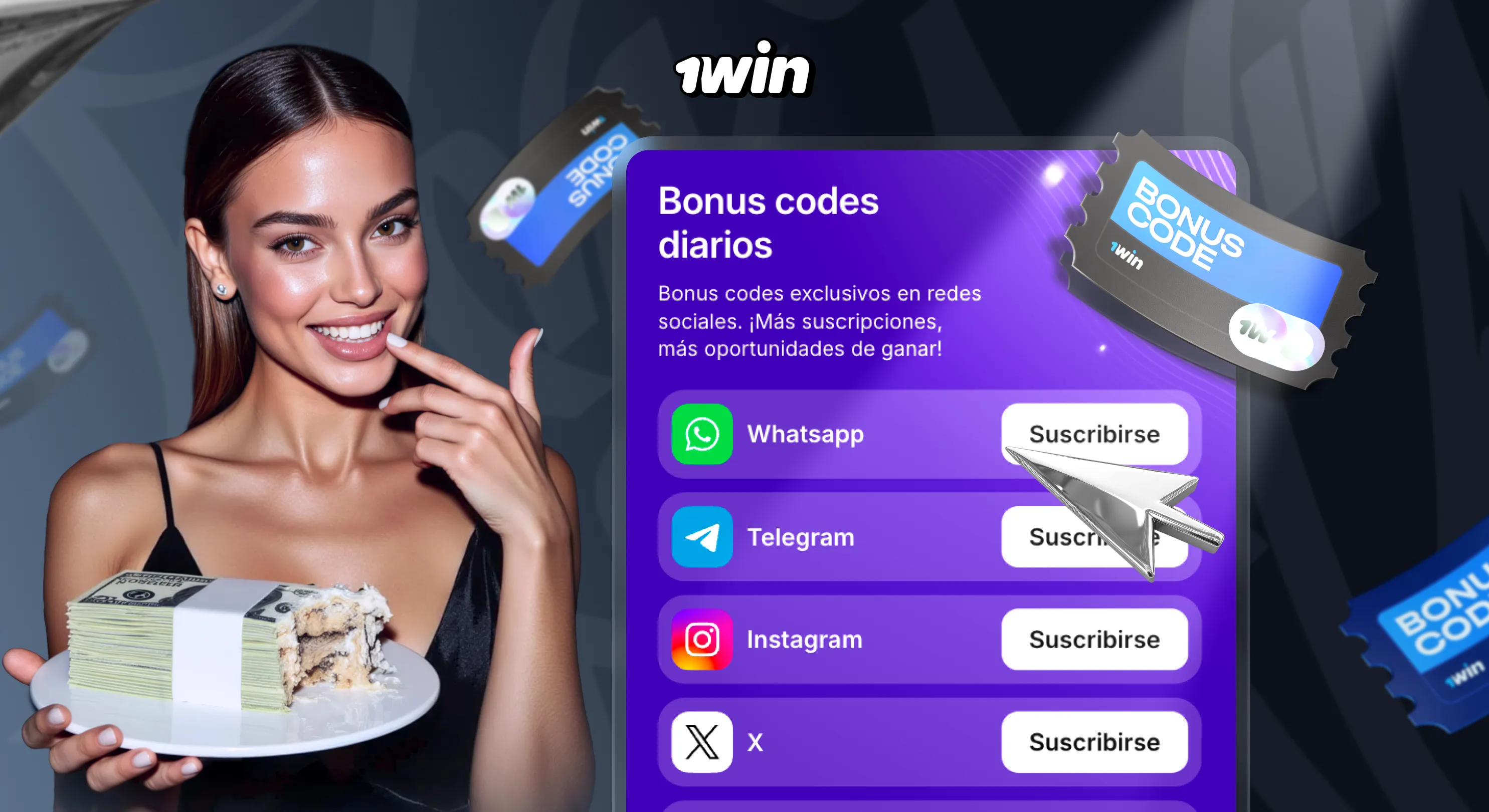 Código promocional 1win